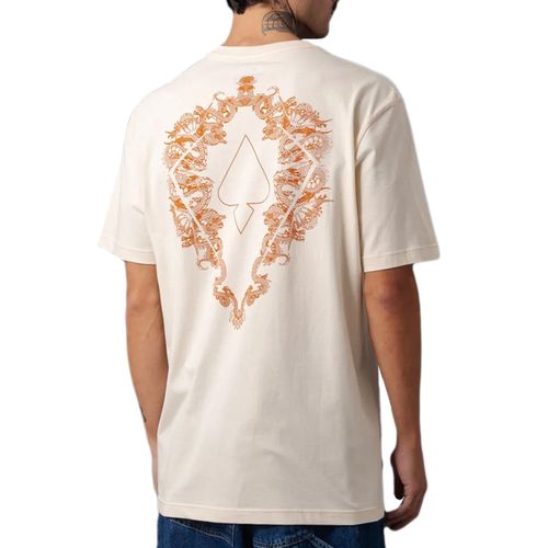 Camiseta Masculina MCD X Bailon Regular Pipa Draco BEGE-12513004- -1-